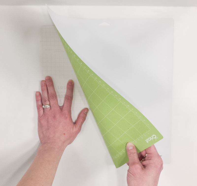 Remove Permanent Vinyl from the Cricut Mat