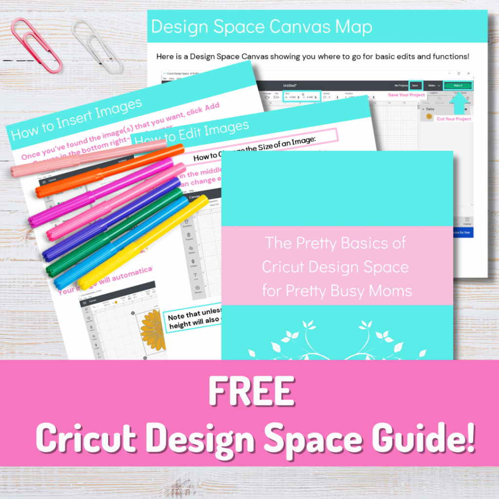 free Cricut Design Space Guide by Peachy Keen Papercrafts